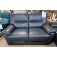 Ruba 2 Seat Fixed Split Leather Sofa